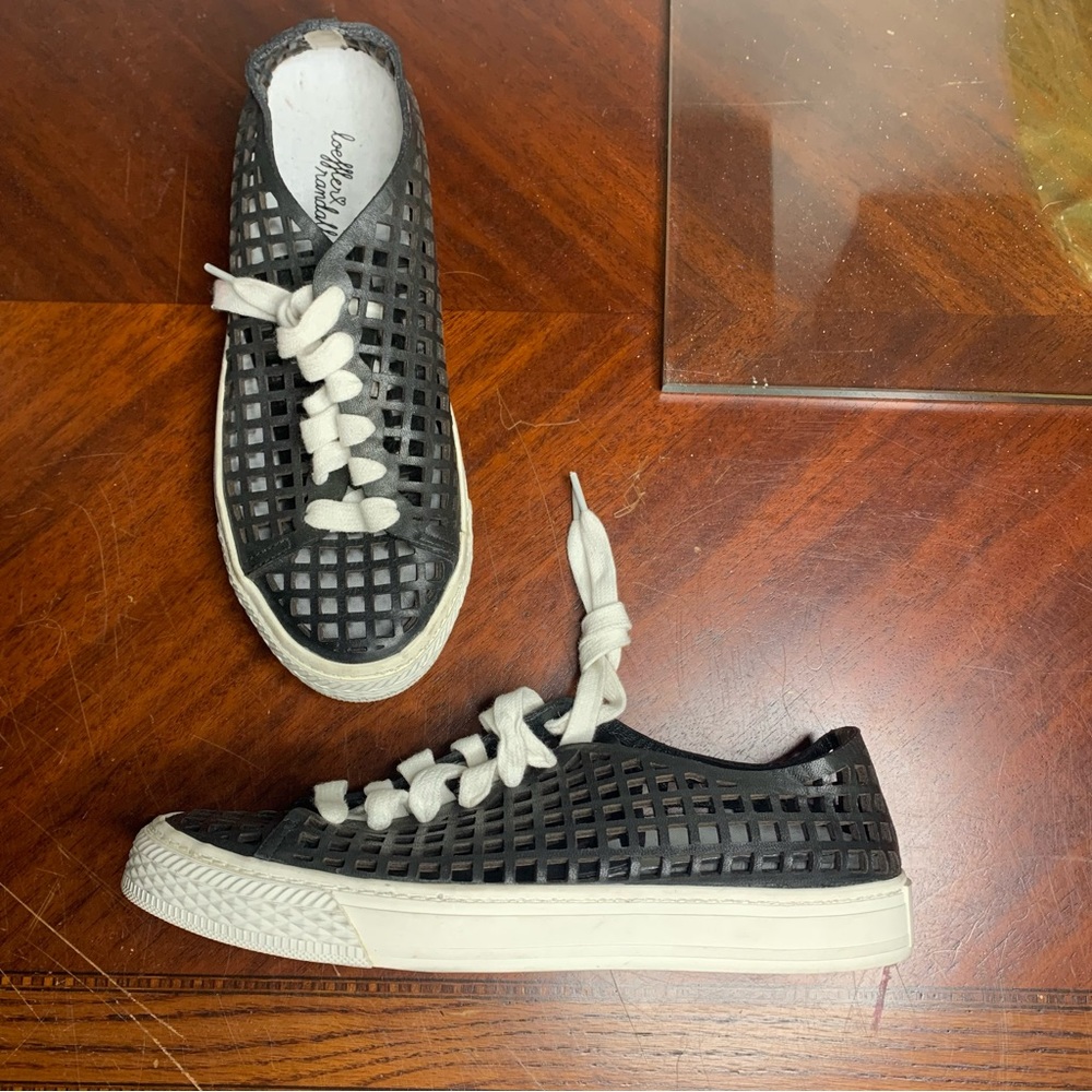 Loeffler Randall Cut-out Sneakers